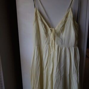 Yellow Summer Dress L
